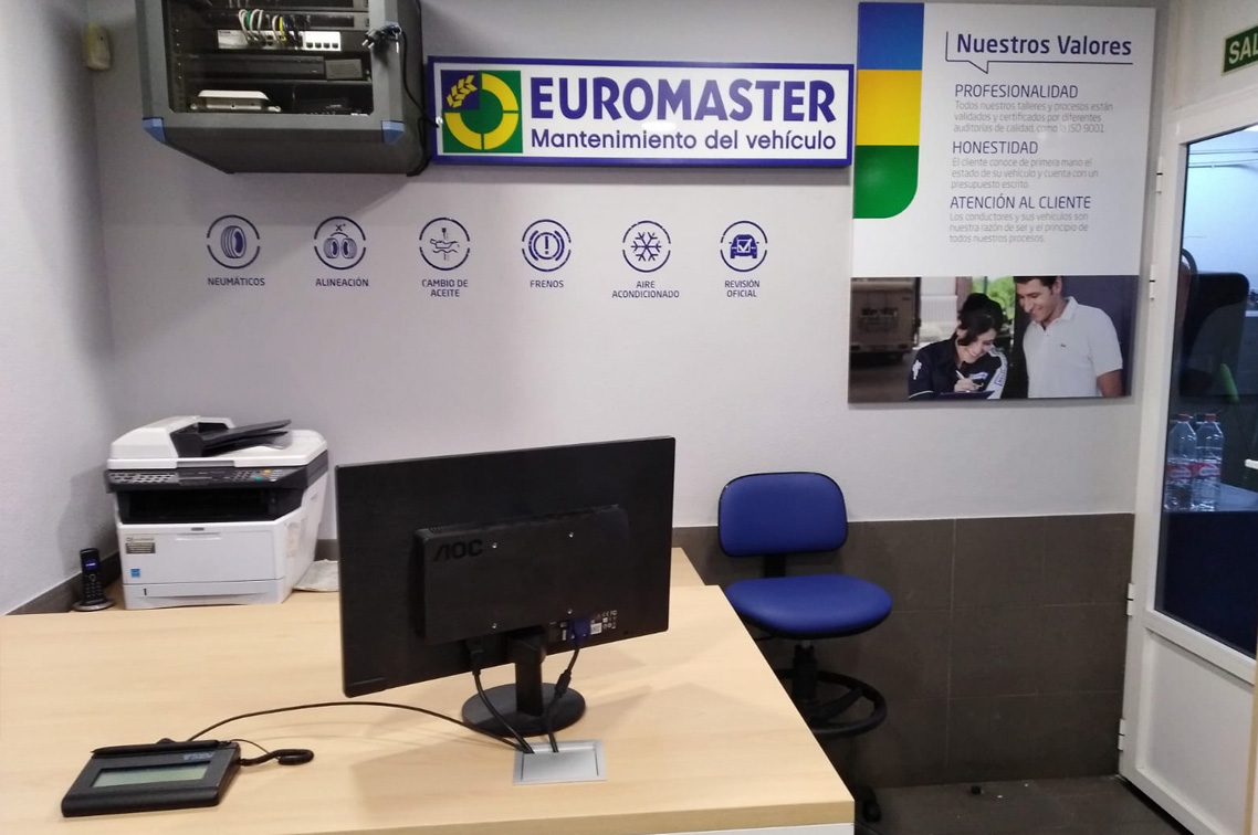 Instalaciones Neumáticos Gandia Benidorm EUROMASTER