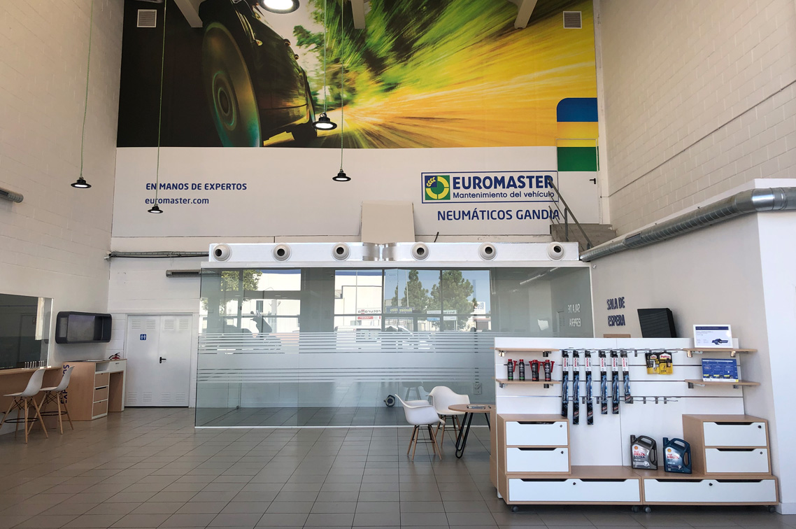 Instalaciones Neumáticos Gandia EUROMASTER